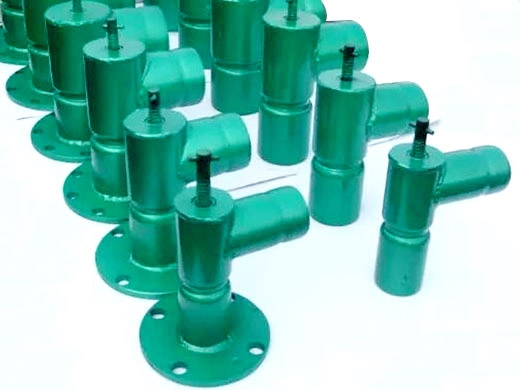 Steel outlet