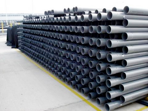 PVC pipes