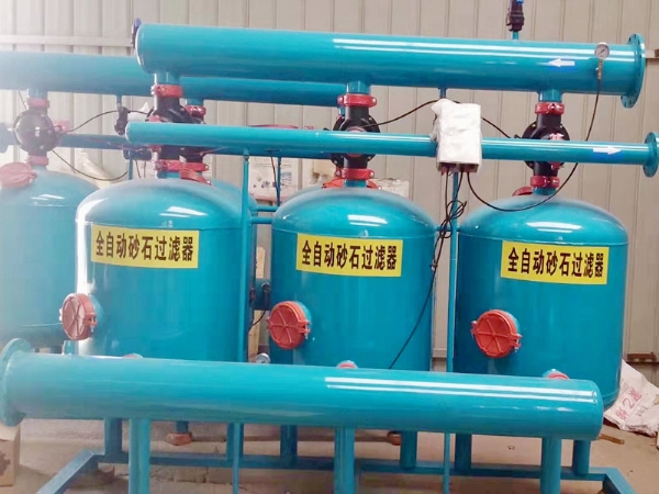 Automatic backwash cleaning filter