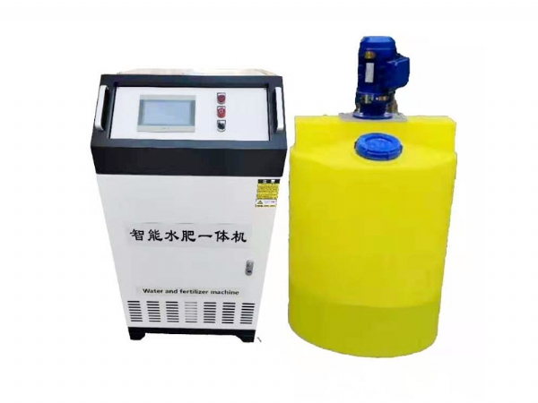 Intelligent water and fertilizer integrated machine