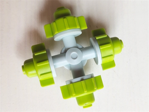 Cross atomization nozzle