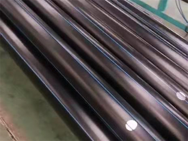 Large caliber straight pipe